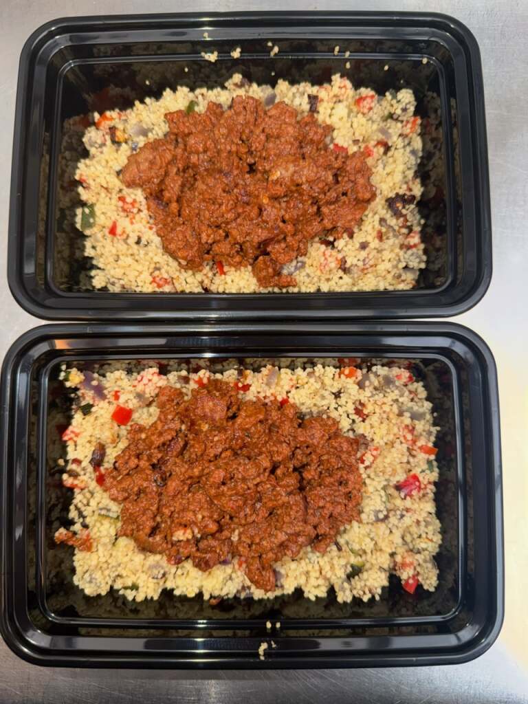 Chilli Garlic Beef with Couscous - Standard