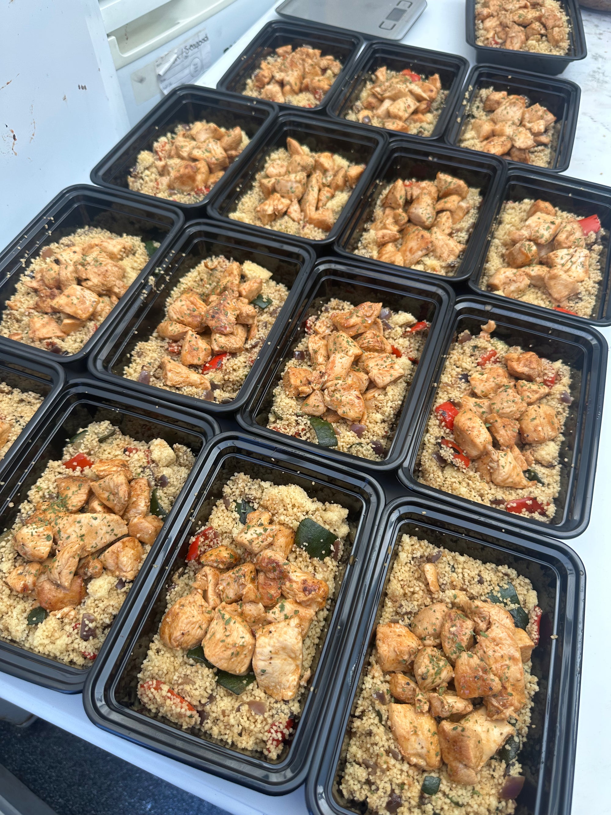 Fajita Style Chicken, Couscous & Veg - Bulking