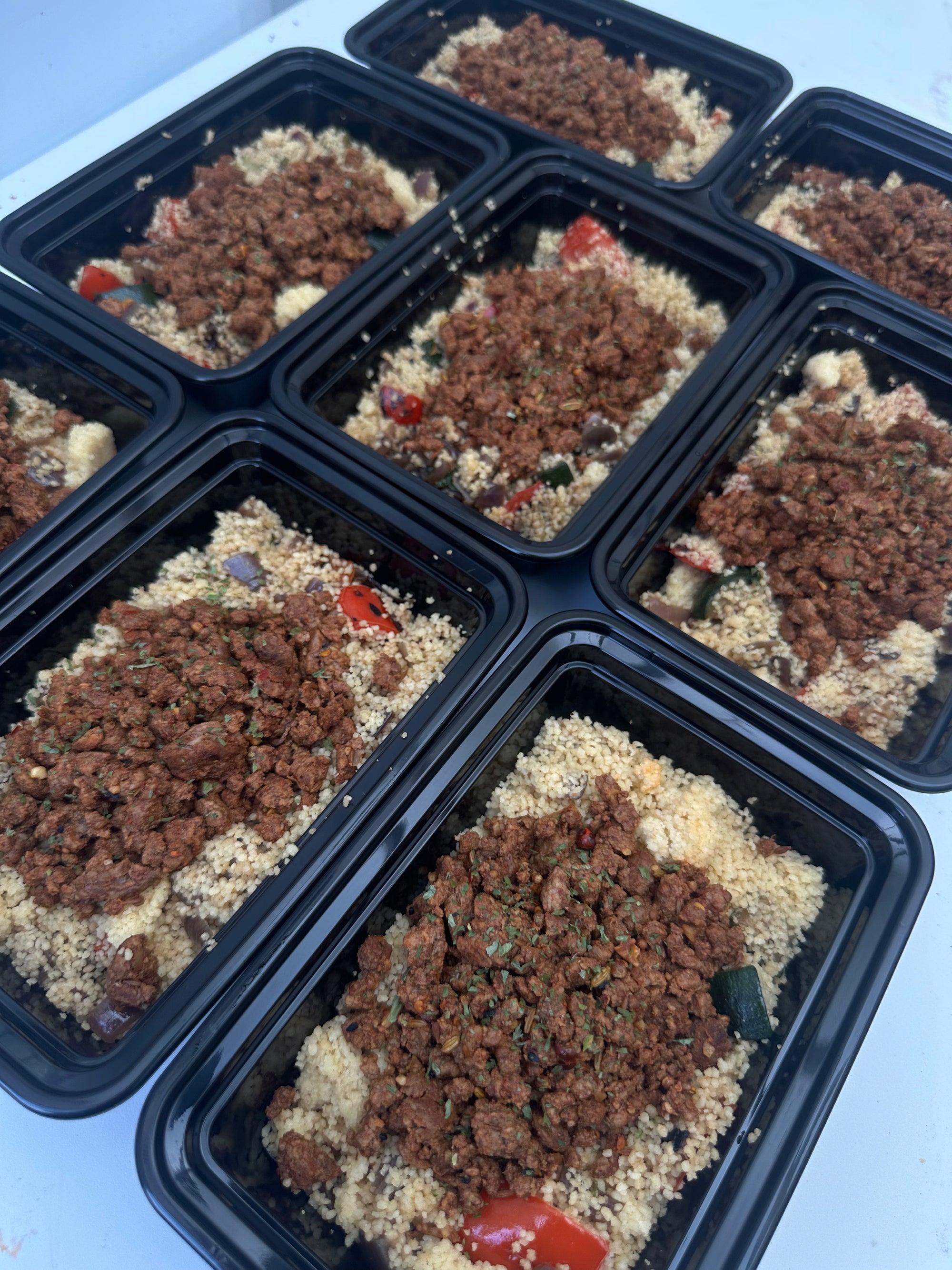 Moroccan Style Beef, Couscous & Veg - Bulking